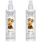 GIOVANNI Professional Pet Deodorizing & Finishing Spray - Oatmeal & Coconut, 10 oz (Pack of 2)