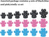 Dog Paw Protector Anti-Slip Pads, 12 Sets (48 pcs) Toe Grips for Senior Dogs, Multicolor