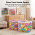 RAINFLOW 2 17.7 11.8 13.7 Inches, PCS Ball Pit Balls Bags - Storage Mesh Bag with Zipper Suitable for Storage,Sturdy