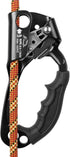 SRT Climbing Hand Ascender - Left Handed Ergonomic Aviation Light Alloy Rappelling Gear for Arborist
