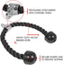 Yes4All Deluxe Tricep Rope Cable Attachment, 27 & 36 inch with 4 Colors, Exercise Machine Attachments Pulley System Gym Pull Down Rope with Carabiner by Yes4All