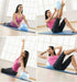 Vizuioer Mini Exercise Barre Ball for Yoga, Pilates, Stability Balance Training, Anti-Burst, Slip Resistant (Blue)
