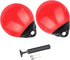 YLVERX Pair of Boat Mooring Buoys, Marine Grade Inflatable Vinyl Round Pontoon Boat
