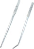 FRUTA Long Reptiles Feeding Tongs, Stainless Steel Straight and Curved Tweezers Set for Reptiles, Lizards, Bearded