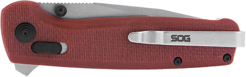 G10 G10 D2 SOG Terminus XR Daily Carry Rugged EDC Ambidextrous Pocket Folding Knives | Handle | Wear-Resistant Steel