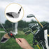 THIODOON 2 Pack Golf Club Brushes and Groove Cleaner, Oversized Brush Head with Magnetic Keychain, Comfortable Grip