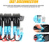 Bittwee 12V 24V 3 5 Marine Switch Panel, Waterproof DC Gang Pin Aluminum ON Off Pre-Wired Rocker Switch Panel, LED