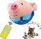 Panup Plush Toy - Interactive Talking and Singing Dog Toy, Cute Blue Pig Plush for Cats and Dogs