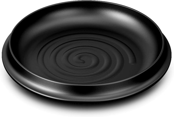 Dog/Cat Bowl for Food and Water, Shallow Whisker Fatigue Bowl with Wide Mouth for Easy Filling (7" W, 1.2" H)