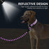 Dynmeow Reflective Dog Collar and Leash Set, 6FT Strong Climbing Rope Leash with Padded Handle, Adjustable for Medium