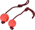 Natural Rubber Dog Toy Ball on a Rope for Training, Playing, Chewing, Solid Tooth Cleaning Toys, Virtually