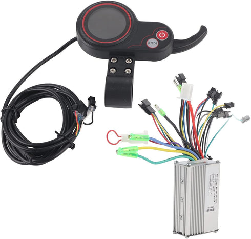 Zerone Electric Bike Speed Motor with LCD Display Control Panel and Shift Switch Accessory