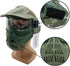Tactical Paintball Mask, Airsoft Full Face Gear with Goggles, Impact Resistant for Outdoor Activities
