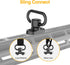 Two Point Sling Swivel, 1.25 inch Heavy Duty QD Sling Swivels (2 Sets)
