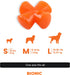 BIONIC Stuffer Treat Dog Toy, High-Visibility Treat Dispenser, Great for Redirected Chewing