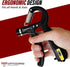 Hand Grip Strengthener Trainer with Adjustable Resistance - 10-130lbs (4.5-59kg) for Muscle Building, Injury Recovery,