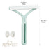 2X Pet Hair Removal Set for Couch - Cat Hair Remover Brush Cleaner Tool & Hair Scraper for Carpet
