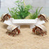 DQITJ 1 Pcs Hermit Crab Hermit Crab Hideaway Underground Habitat and Climbing Toy (White)