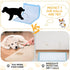 Abizarch 12pcs Dog Wall Pee Pad Holder Self-Sticky Pee Pad Wall Clip Keeps Your House Clean Dog Potty Training Pad