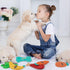 AWOOF Dog Toys No Stuffing, Crinkle Dog Toys for Aggressive Chewer, 8 Packs Flat Stuffless Puppy Toys