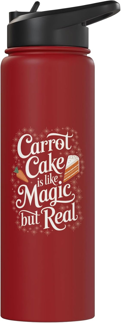 Carrot Cake Passion Cake Dessert Baking Designs Carrot Cake Is Like Magic, But Real Stainless Steel Insulated Water