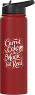 Carrot Cake Passion Cake Dessert Baking Designs Carrot Cake Is Like Magic, But Real Stainless Steel Insulated Water