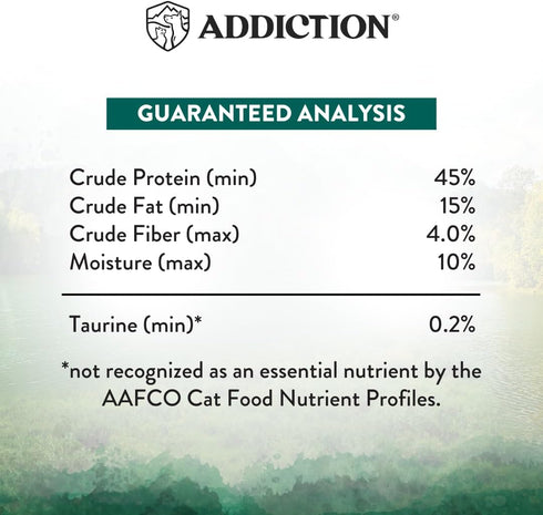 Addiction Wild Islands Island Bird Premium Duck Turkey & Chicken Dry Cat Food, 4 lb