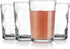 Home Essentials Set of 4 Juice Glasses, 7 oz Water Tumblers for Juice, Cocktails, Dishwasher Safe