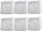 6 Pack Small Filter Bags for Activated Carbon, 3 by 4 inches High Flow Mesh Media Filter Bags