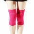 Soft Kneepads Cotton Volleyball Tennis, 1 Pair Women’s Knee Protector Guards for Athletic Use, Rose, Size S