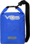 VOS Waterproof Premium Dry Bag, 5L All-Purpose Bag with Zip Pocket for Hiking, Camping, and Winter Sports (Blue)