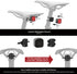 IPX6 4 CUBELITE III Smart Bike Light,Ultra-high Visibility, Auto On/Off, Dual-Channel LED Automatic Brake-Sensing