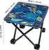 Aymzbd Camping Stool Recliner Foot Rest Mini Folding Stool Footrest Ottoman Ultralight Foldable Foot Stool for Barbecue