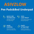 40 Count 24"X24" Disposable Puppy Pads Super Absorbent &Leak-Proof Quick-Dry Underpads for Baby Adults Elder Large Pee Pads for Dogs deodorant 6-Layer Cat wee wee Pads Training Pads