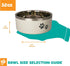 Buttermilk 32 oz. Stainless Steel Double-Wall Insulated Non-Slip Dog, Cat, Pet Food and Water Bowl (PN: DWB-BM-32)