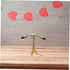 2pcs TOYANDONA Balance Desktop Ornament Zinc Decor Stable Structure for Office and Living Room Unique Balance Technique