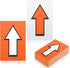 150 Pcs Racing Course Trail Marker Arrow Sticker Arrow Sign Directional Signs