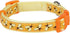 Blueberry Pet Essentials 10 Patterns Statement Busy Bees Designer Adjustable Dog Collar, Medium, Neck 14.5"-20"