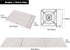 REDCAMP Folding Stainless Steel Stove Windscreen - Camping Stove Windshield for Outdoor