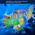 Exquisite Simulation Fish Landscaping Decoration for Aquarium, Adds Life to Fish Tank (Green Blue)