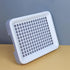 DEFKIYT Rabbit Potty Training Litter Box, Guinea Pig Litter Box Detachable Plastic Rabbit Potty Tray Hamster Toilet Box