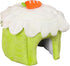 Generic Pet Cotton Bed, Cake Shape Warm, 35x33cm, Hamster House, Chinchilla House, Soft