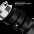 Smart Ring Health Monitor | Fitness Sleep Heart Rate, Step Counting, IP68 Waterproof Smart Health Ring for Men Women,