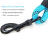 5 FT Beautifully Dog Leash with Comfortable Padded Handle and Highly Reflective Threads for Medium Large Dogs