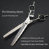 7 inches Set Set 4 1 Safe Dog Grooming Scissors with Round Tip,Straight & Thinning & Curved Shears with comb for Dog