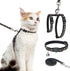 PAWCHIE Cat Harness with Leash and Collar Set - Adjustable H-shaped Harness with Glow in The Dark Pattern