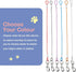 Chew Proof Dog Leash Extension - Add to Any Leash, Collar & Harness for Large and Medium Dogs Walking, Running, Training
