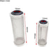 baoauh 10pcs Aquarium Stainless Steel Mesh Filter Guard Stainless Steel Filter Inlet Sleeve Mesh Shrimp Nets Special
