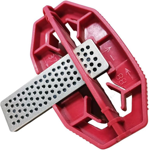 Snowboard Ski Edge Bevel Tuning Wax Kit, Ski Edge Sharpener Tool with Diamonds and Gummi Stone