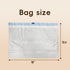 OuhDvgny MW-SC01/MW-SC02/MW-LR01 18" 12.6"Heavy 100 counts) Cat Litter Box Liners Bag Fit For Automatic Self Cleaning
